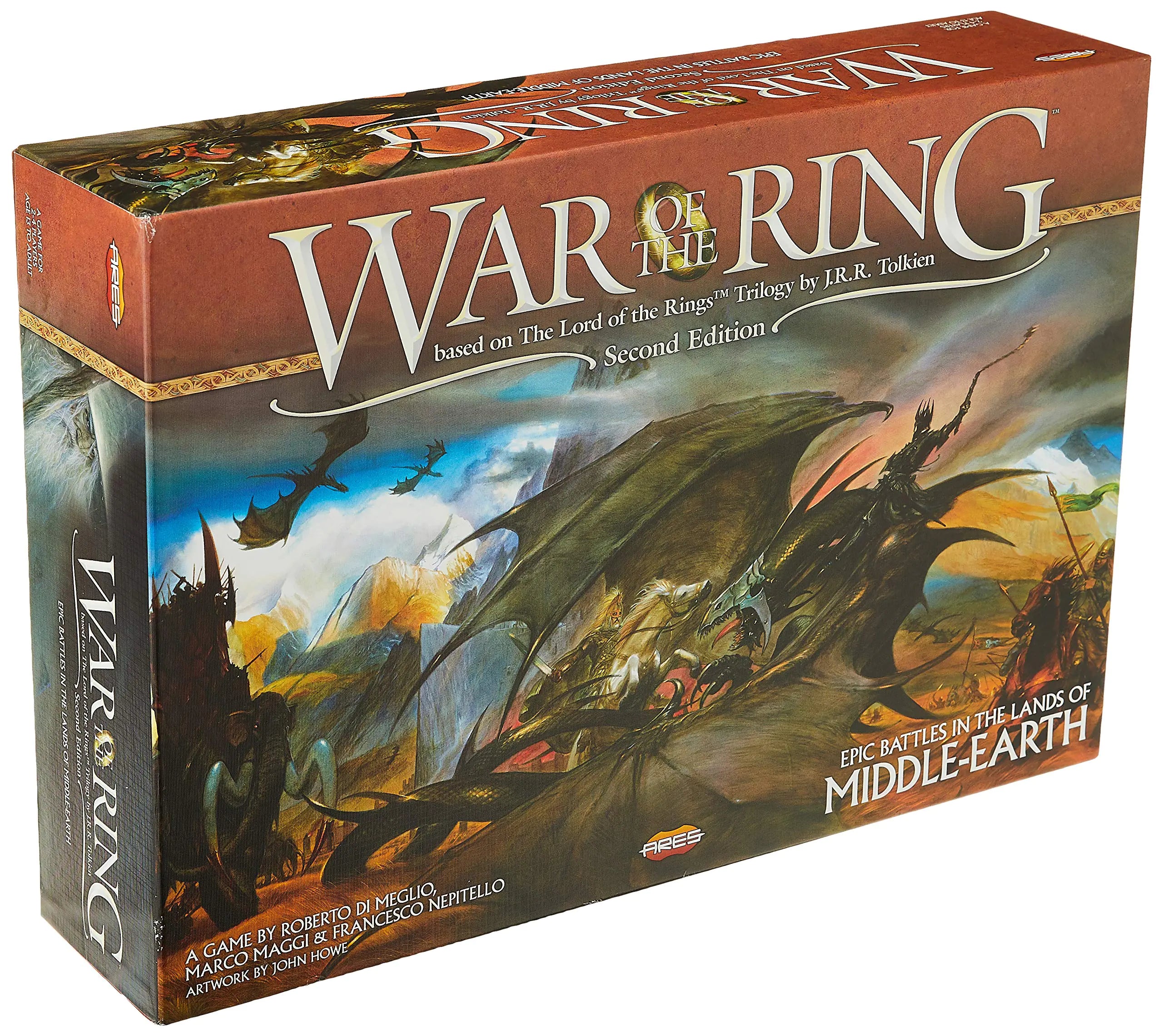 War of The Ring 2nd Edition | Fantasy Flight Games Ares Games | 2 to 4 Players