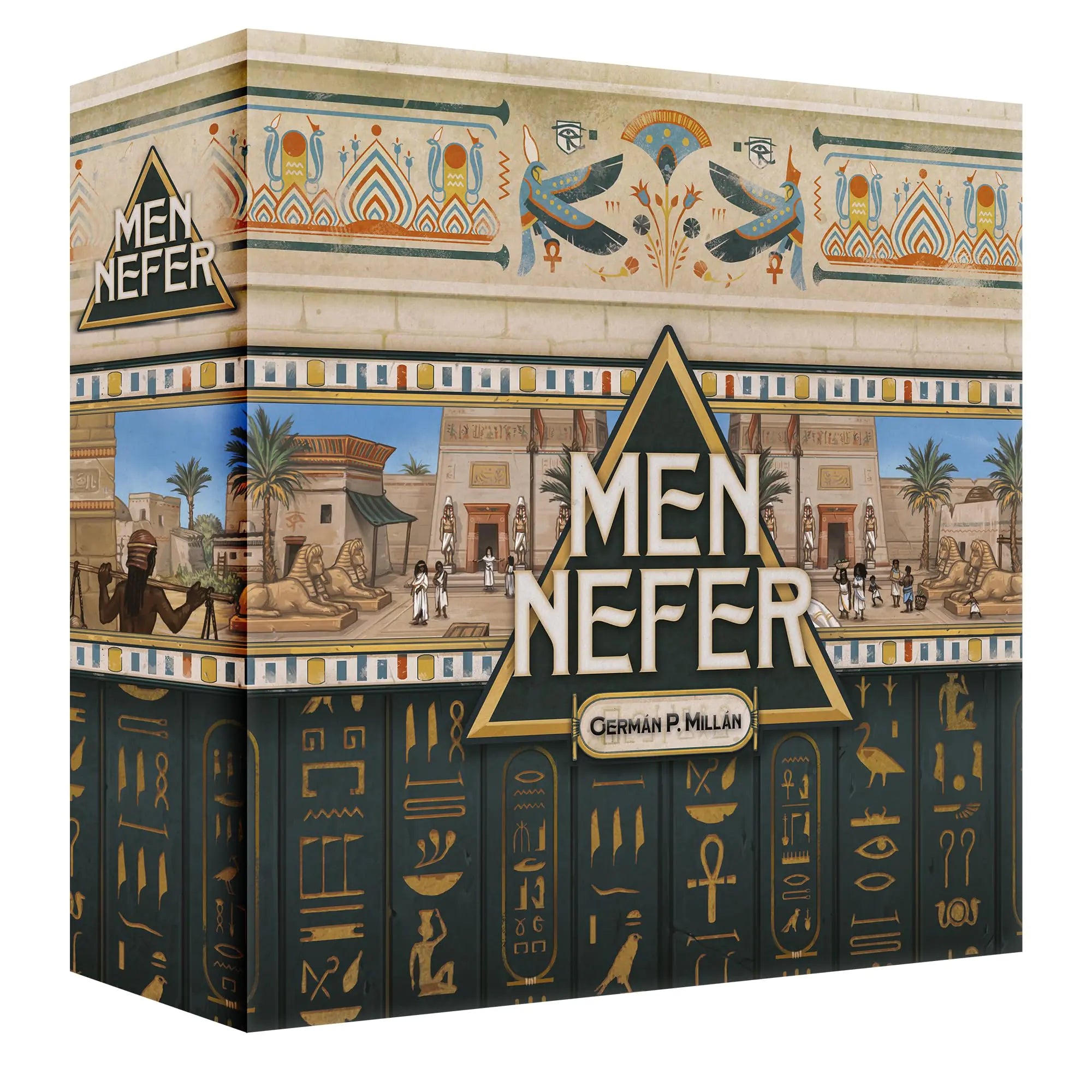 Men-Nefer | Egypt Strategy Board Game for Families Ages 14+