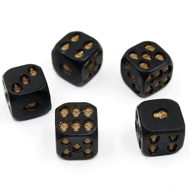 Black Skull Dice Game - Creative Party Novelty Toy