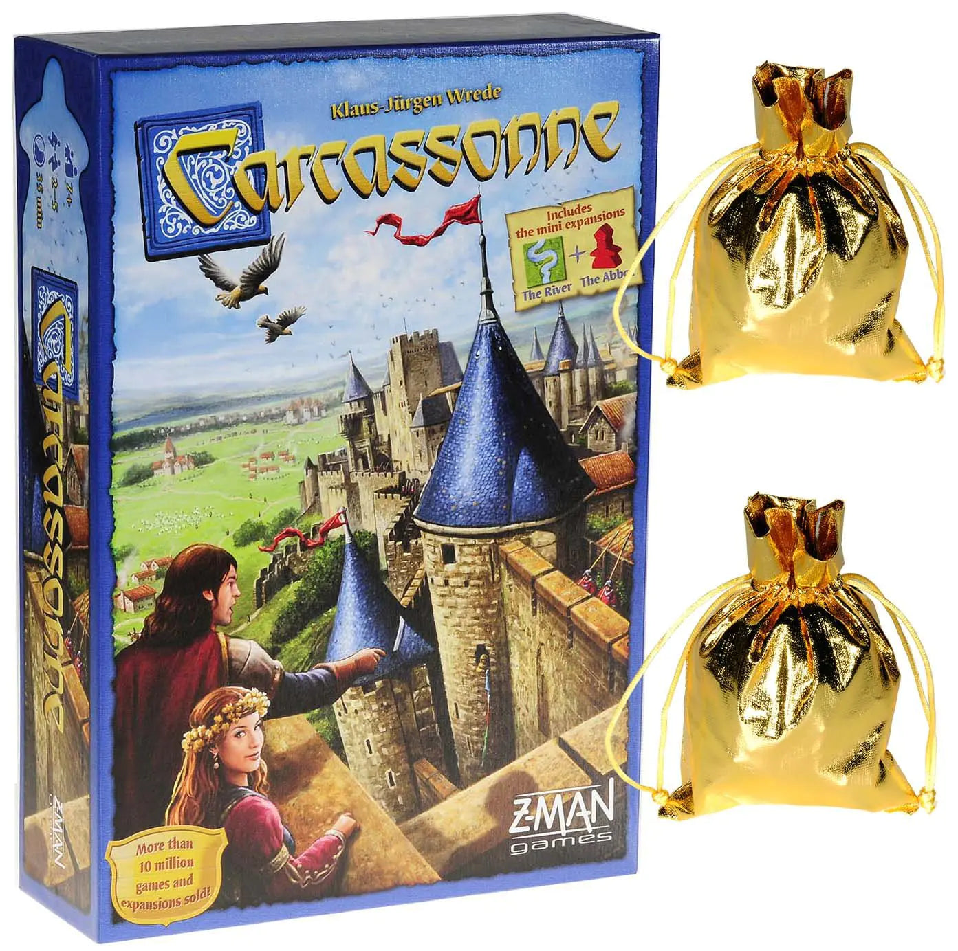 Carcassonne Family Puzzle Game - English Edition