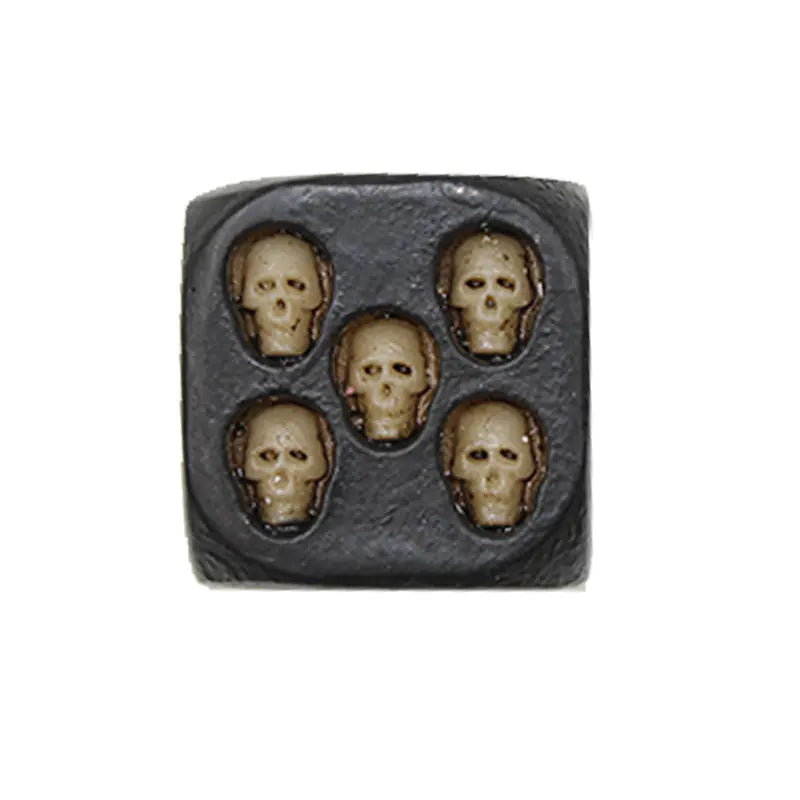 Black Skull Dice Game - Creative Party Novelty Toy