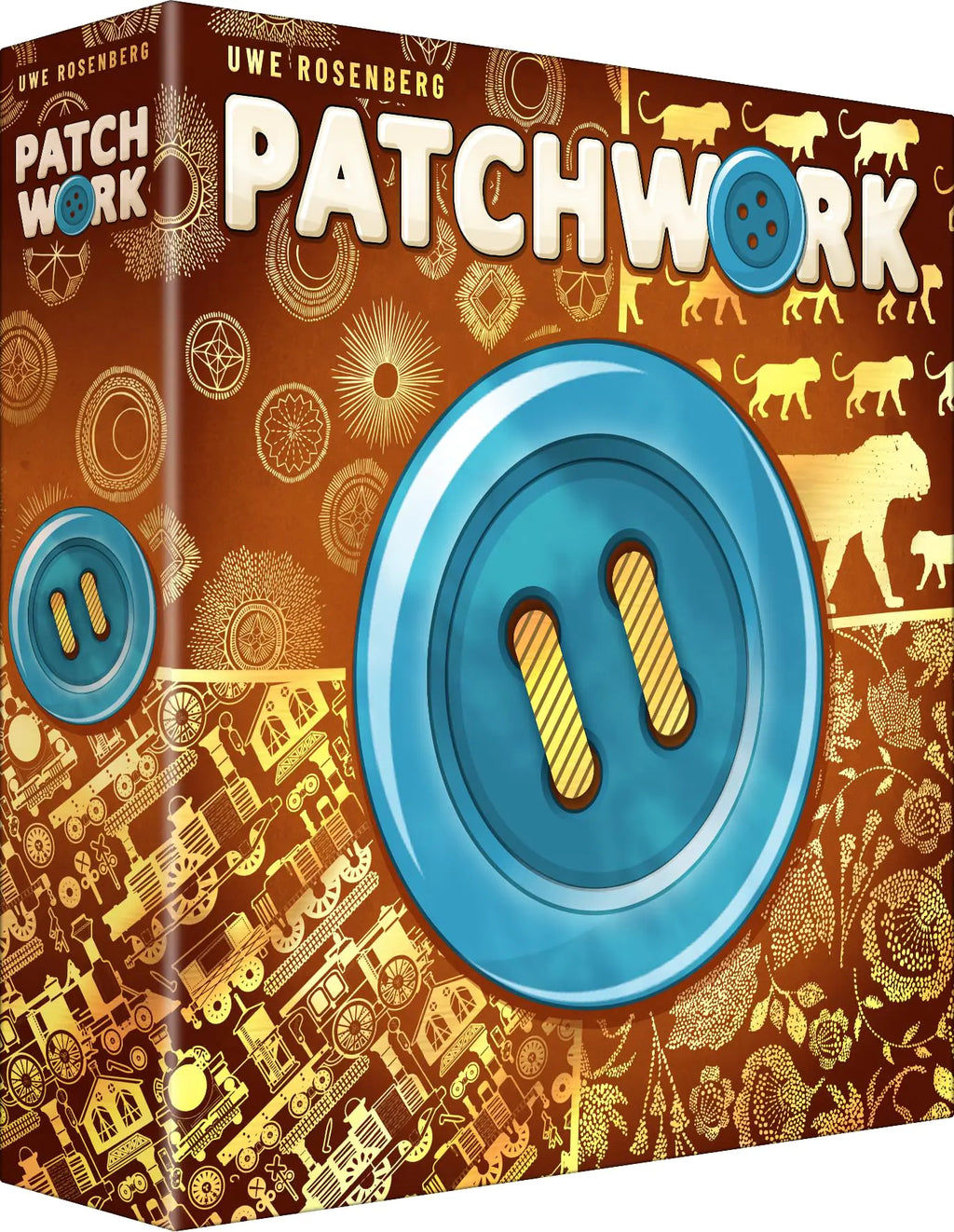 Patchwork 10th Anniversary (EN) - Board Game - Strategy Game - Ages 8+ - 2 Players - 30 Minute Playtime - Made by Lookout Games