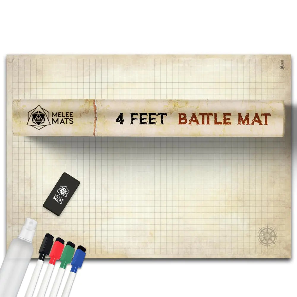 Epic Quest RPG Battle Mat - 48"x34.5" - JUMBO Gaming Grid